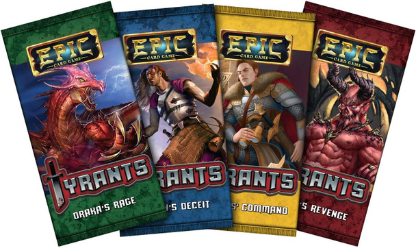 Epic Card Game Tyrants Booster Pack Bundle