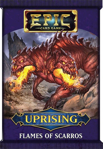 Epic Card Game Uprising Flames of Scarros Booster Pack