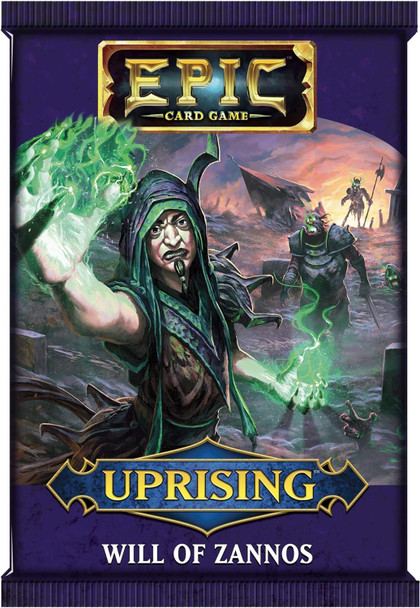 Epic Card Game Uprising Will of Zannos Booster Pack