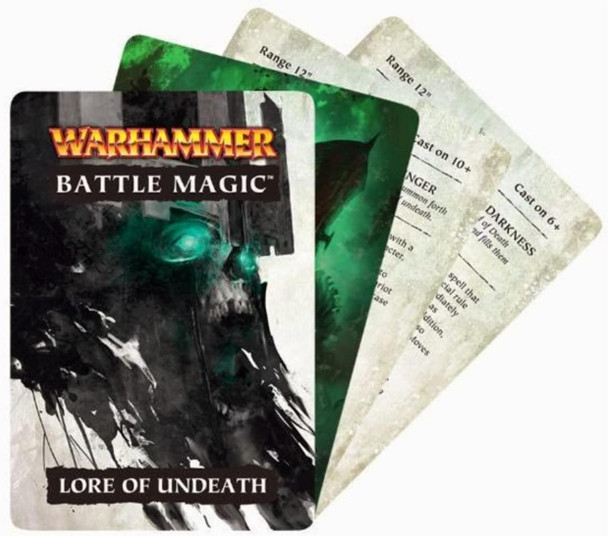 Warhammer Fantasy Battle Magic Cards: Lore of Undeath