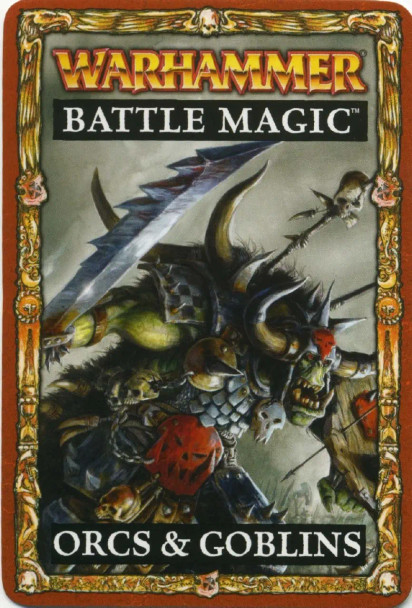 Warhammer Fantasy Battle Magic Cards: Orcs & Goblins