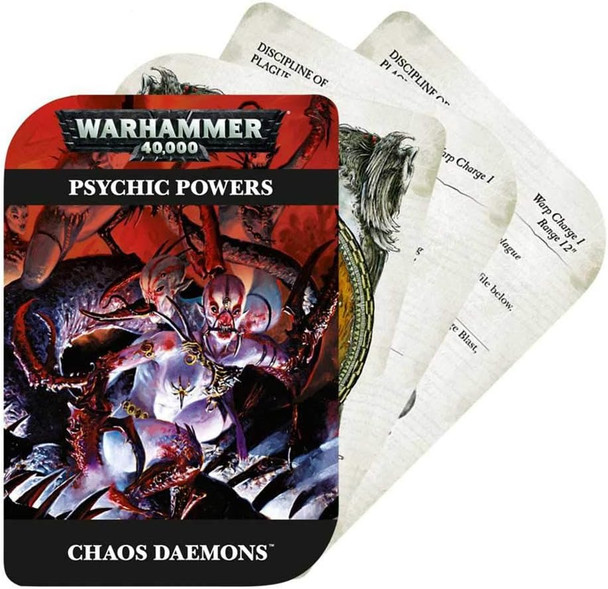 Warhammer 40k Chaos Daemons Psychic Powers (6th)