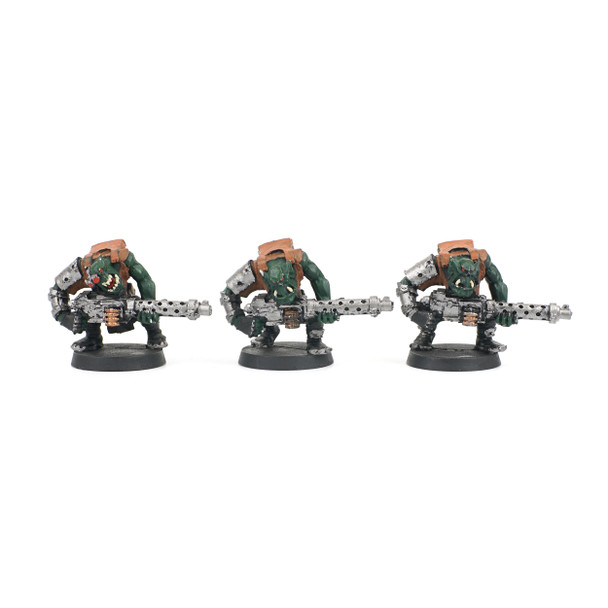 Warhammer 40k Orks Ork 'Eavy Boyz w/ 'Eavy Shoota - OOP Metal