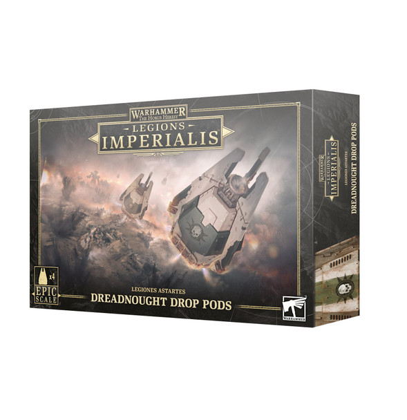 Warhammer Legions Imperialis Legiones Astartes Dreadnought Drop Pods