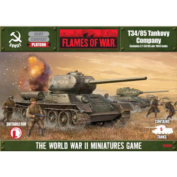 Flames of War Late War Soviet T-34/85 Company