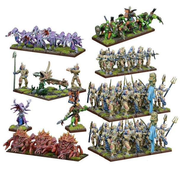 Kings of War Trident Realm Mega Army