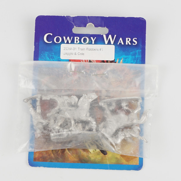Old Glory 25mm Cowboy Wars Train Robbers #1 Jagglo & Cole