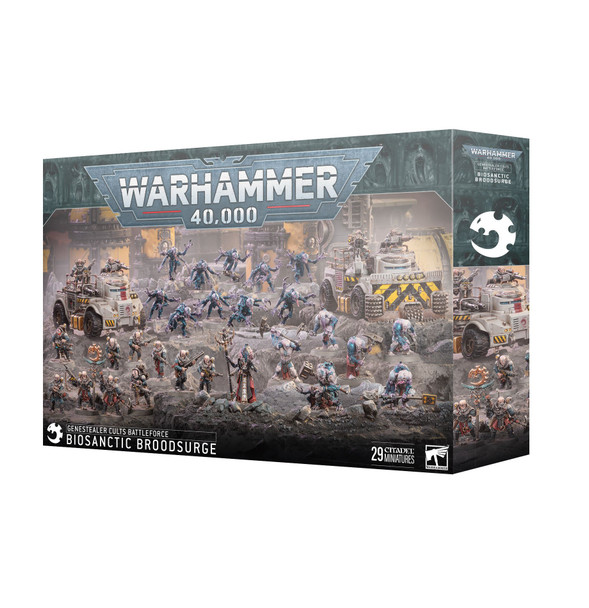Warhammer 40k Genestealer Cults Biosantic Broodsurge Army Box