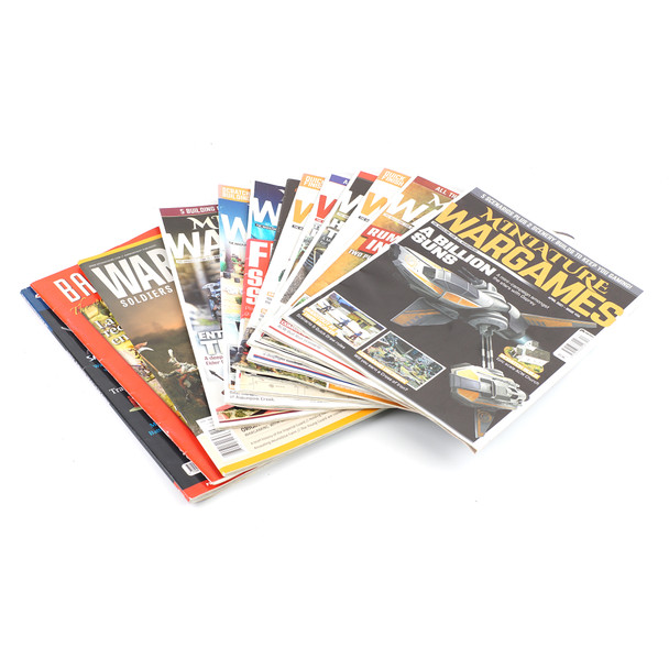 OOP Miniature Wargames Magazine Lot - Pre-owned 919