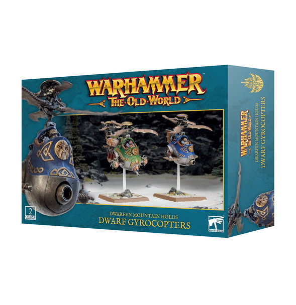 Warhammer: The Old World Dwarfen Mountain Holds Gyrocopters & Gyrobombers