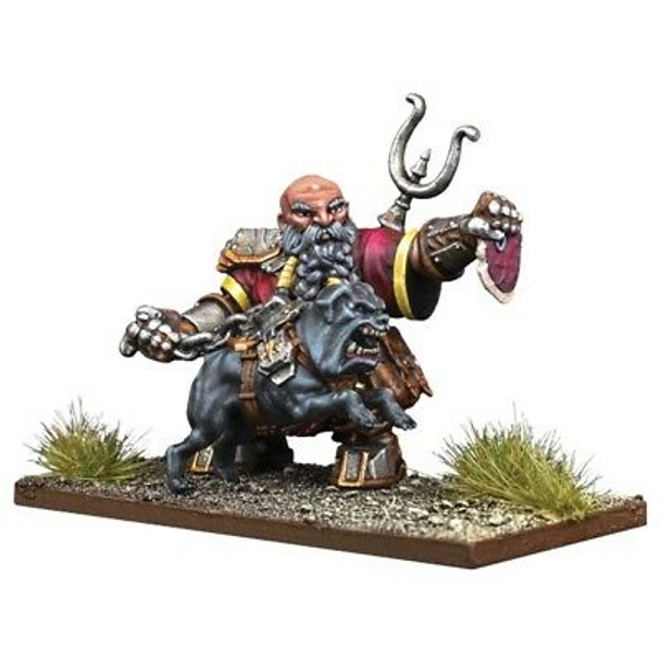 Kings of War: Vanguard Dwarfs Mastiff Packmaster