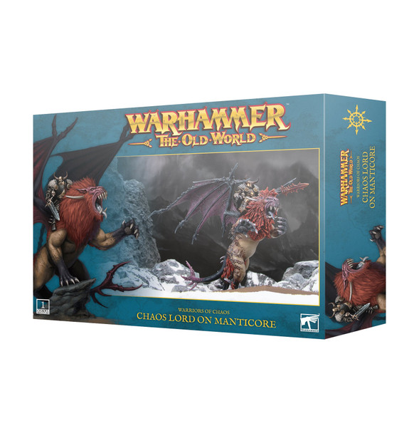 Warhammer Fantasy: The Old World Warriors of Chaos Lord on Manticore