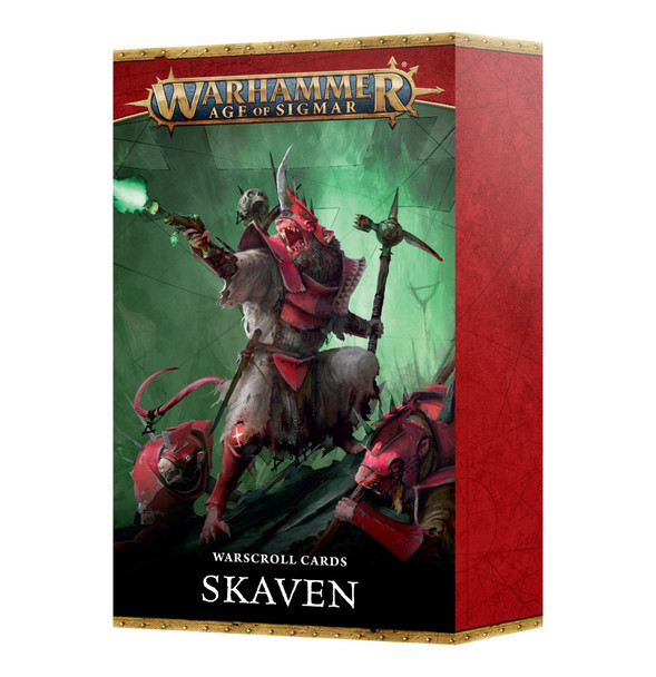 Warhammer: Age of Sigmar Warscroll Cards: Skaven (4th)