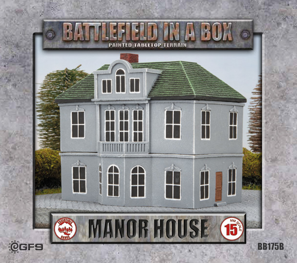 Battlefield in a Box Flames of War Manor House - Arnhem Terrain