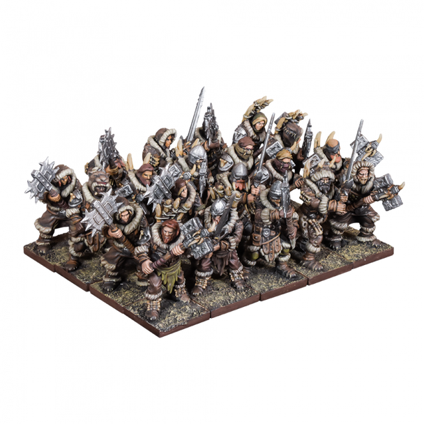 Kings of War Northern Alliance Clansmen Two-Handed Weapons Upgrade