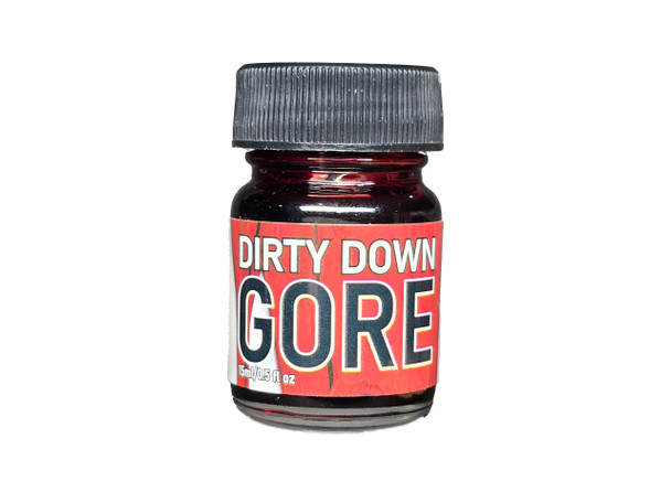 Dirty Down Paints Gore (15ml) - Highly Realistic Gore and Bloody Strand Effect Right Out of the Pot - Vary Goop to Create Thin or Thick Strands for Disturbingly Realistic Look