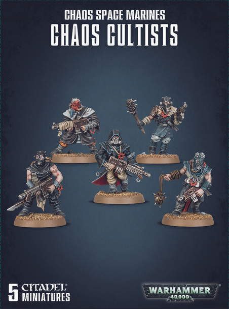 Warhammer 40k Chaos Space Marines ETB Chaos Cultists