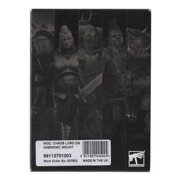 Warhammer: The Old World Warriors of Chaos Lord on Daemonic Mount