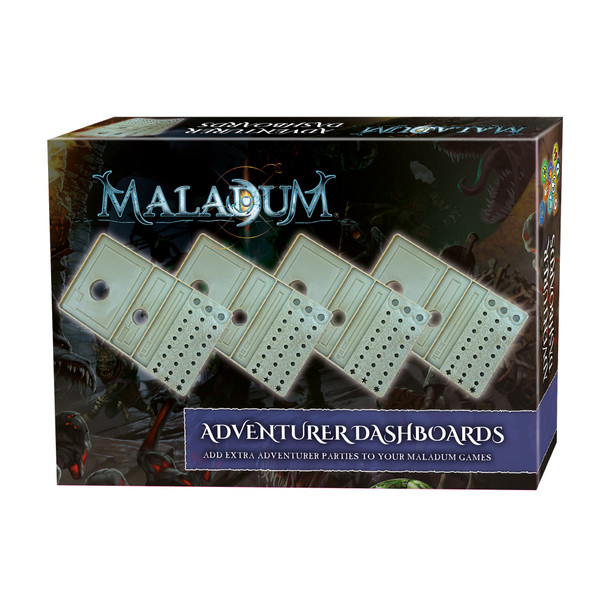 Battle Systems Maladum Adventurer Dashboards Accessory Expansion - Additional PC Trays for Multi- and Large Parties