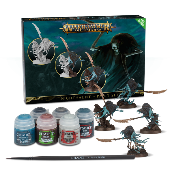 Warhammer: Age of Sigmar Nighthaunt + Paint Set