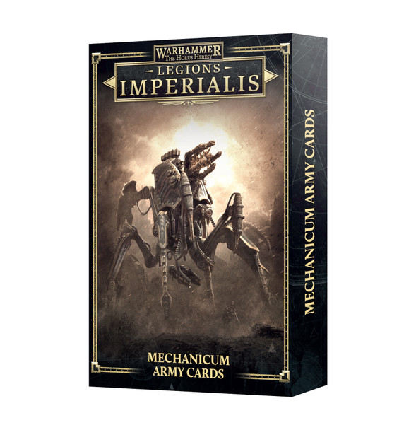 Warhammer: Legions Imperialis Mechanicum Army Cards