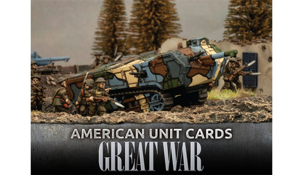 Flames of War Great War American Unit Cards