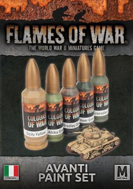 Flames of War Avanti Paint Set