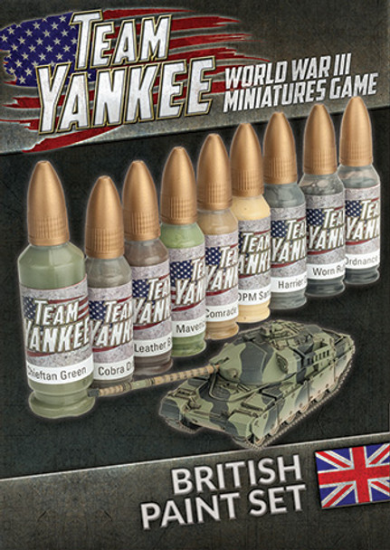 Team Yankee British Paint Set