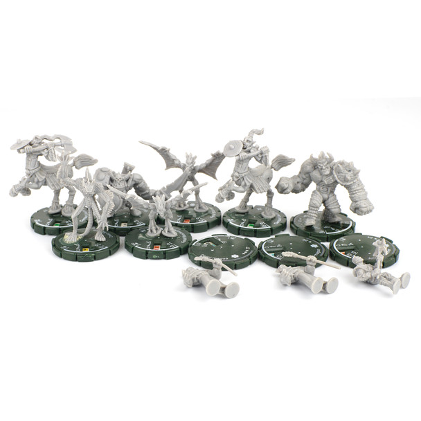 Mage Knight Unpainted Lot