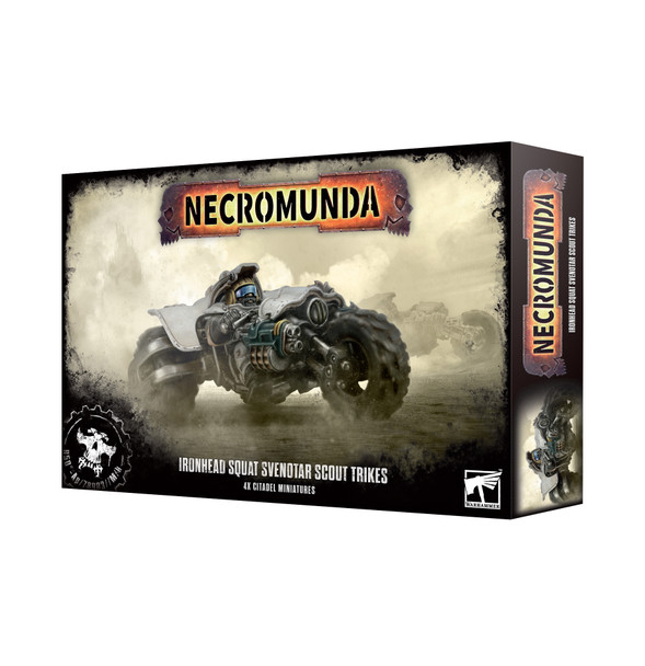 Necromunda Squat Prospectors Svenotar Scout Trikes