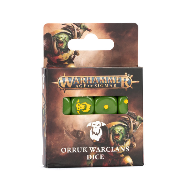 Warhammer: Age of Sigmar Orruk Warclans Dice (2025)