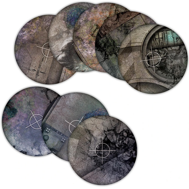 Terrain Crate Grim Battlefield Objective Templates - Backorder