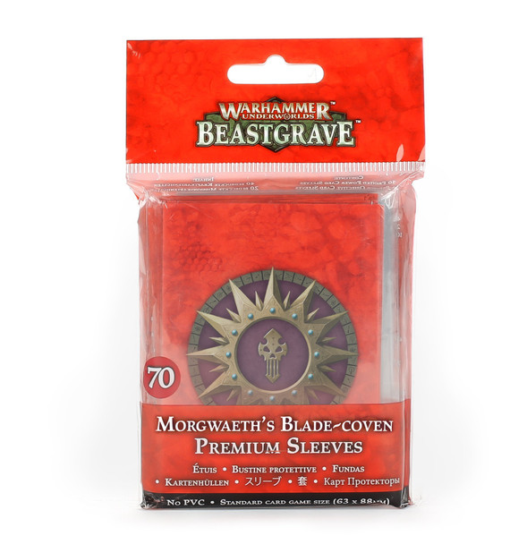 Warhammer Underworlds Morgwaeth's Blade-Coven Card Sleeves
