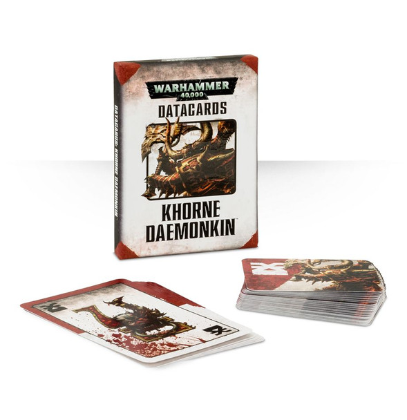Warhammer 40k Datacards: Khorne Daemonkin (7th)