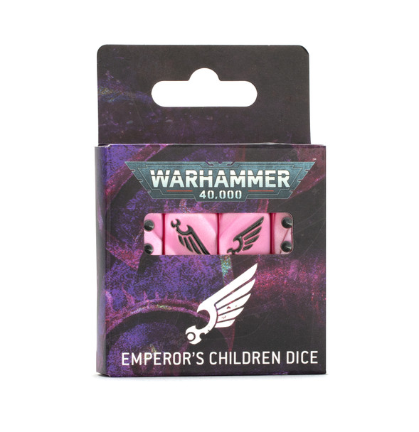 Warhammer 40k Emperor's Children Dice (2025)