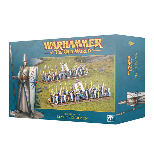 Warhammer: The Old World High Elf Realms Elven Spearmen