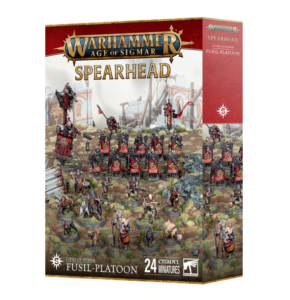 Warhammer: Age of Sigmar Cities of Sigmar Spearhead Fusil-Platoon