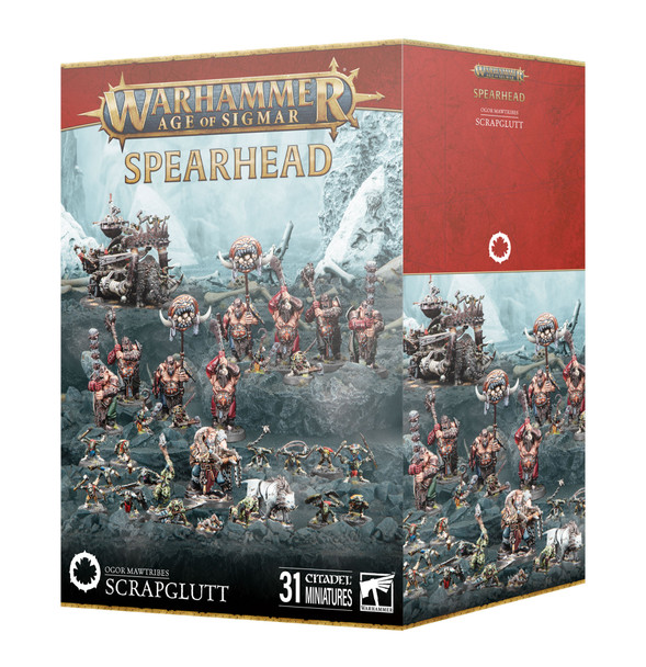 Warhammer: Age of Sigmar Ogor Mawtribes Spearhead Scrapglutt