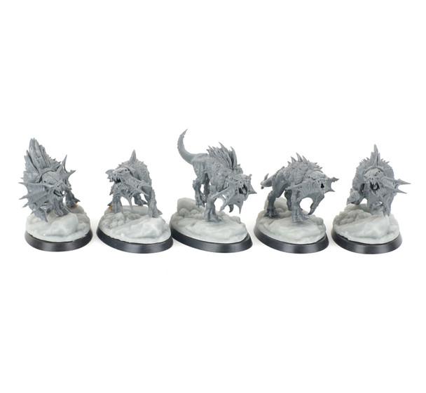 Warhammer Chaos Daemons of Khorne Flesh Hounds - Pre-owned 1