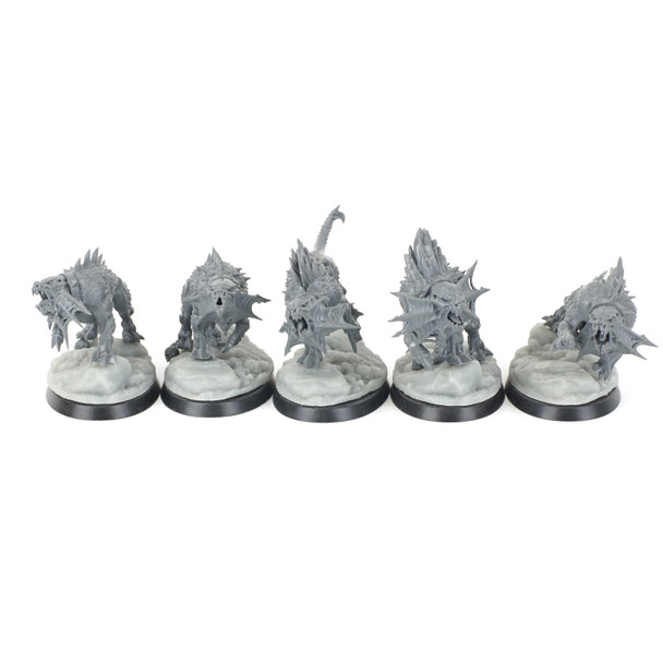 Warhammer Chaos Daemons of Khorne Flesh Hounds - Pre-owned 2