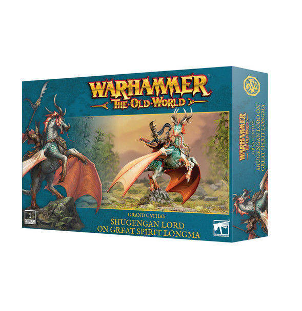 Warhammer: The Old World Grand Cathay Shugengan, Lord on Great Spirit Longmar