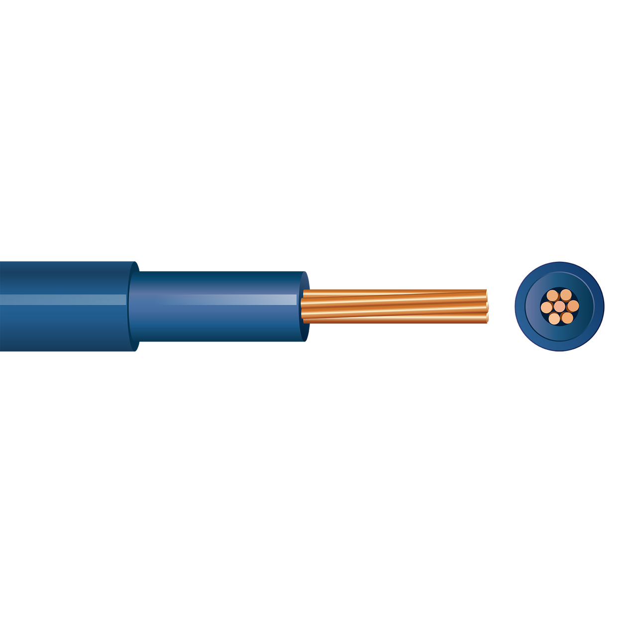6181B Double Insulated LSZH (Blue with Blue) 25mm² x 50m - Pitacs eCatalog