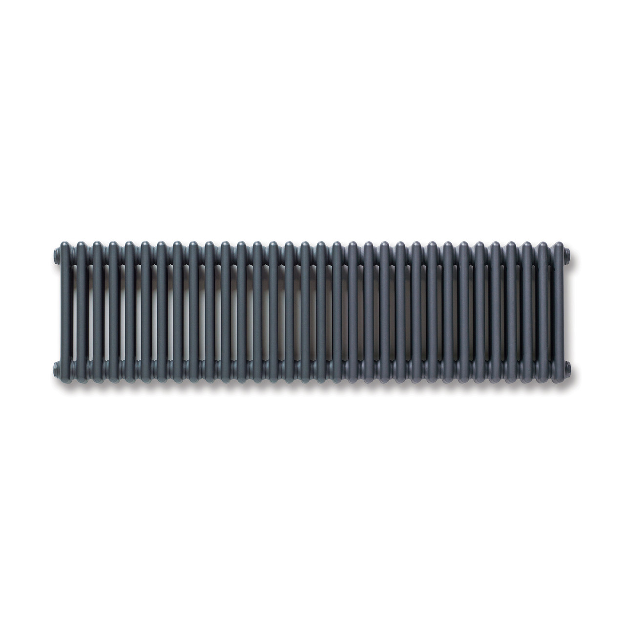 400 3 Column Radiator 3 Column 400 Horizontal Radiator: Anthracite Grey (RAL 7016) 400mm H x ...