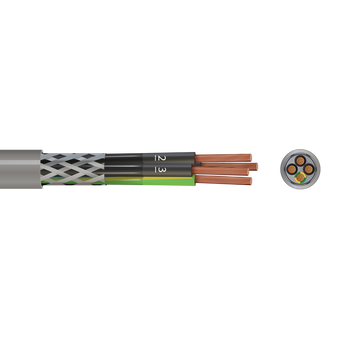 P4CY 4 Core CY Control Flex (Grey with Numbered Black, Green/Yellow) 0.75mm² x 1m - Control-P4CY-2000px.png