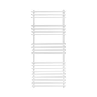 Windsor MS. Towel Rail: Traffic White (RAL 9016) 1150mm H x 500mm L - Clearance-Windsor-5W11-White.jpg