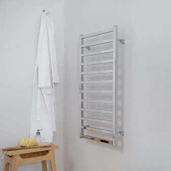 Karnak MS. Towel Rail: Chrome 1000mm H x 310mm L - Clearance-Karnak-5KC10-Chrome.jpg