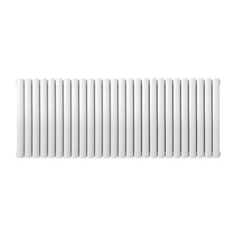 Sofi MS. D600 Horizontal Radiator: Traffic White (RAL 9016) 600mm H x 1552mm L - Clearance-Sofi-Horizontal-SOFI-D626W-White.jpg
