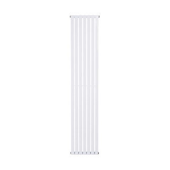 Linear. S1800 Vertical Radiator: Traffic White (RAL 9016) 1813mm H x 358mm L - Clearance-Linear-Vertical-LS1807W-White.jpg