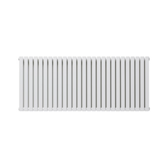 Linear. D600 Horizontal Radiator: Traffic White (RAL 9016) 600mm H x 1434mm L - Clearance-Linear-Horizontal-LINEAR-LD627W-White.jpg