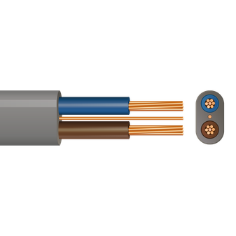 6242Y Twin & Earth (Grey with Brown, Blue) 16mm² x 50m - 6242Y-Grey-Blue-Brown-2000px.png